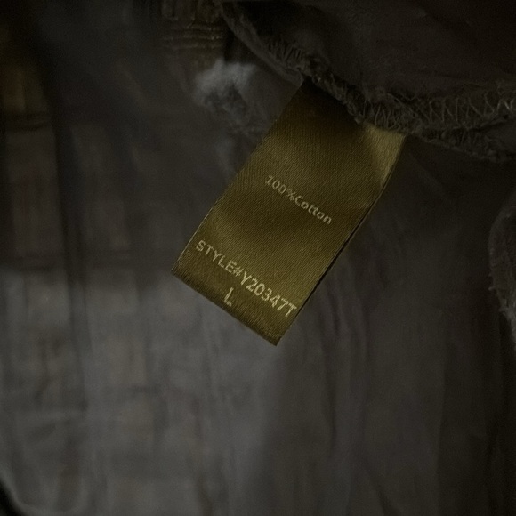 Pomander Place Deep Blue Textured Maxi Dress - women’s large - 100% cotton - Picture 4 of 5